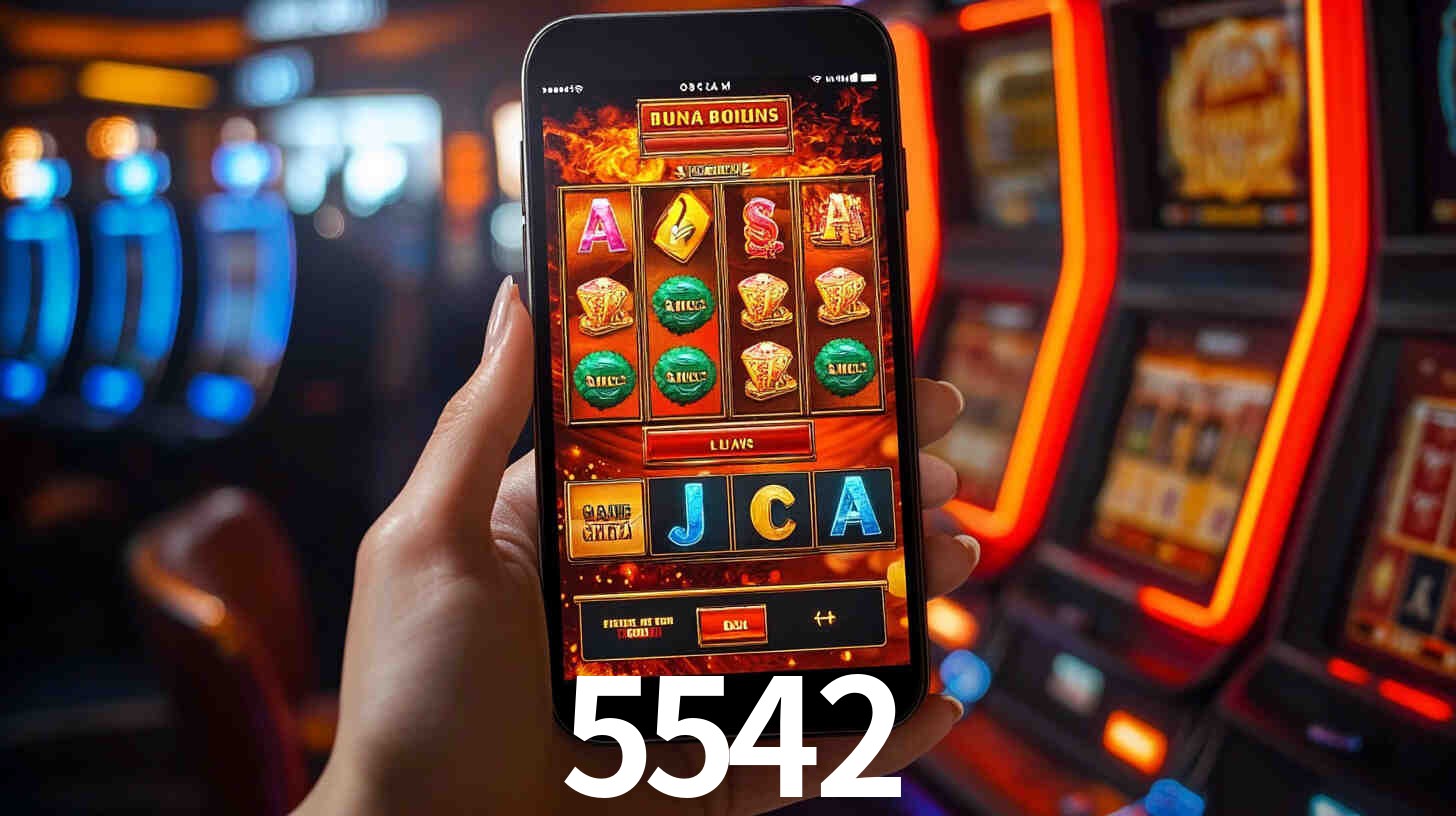 Sinta a adrenalina dos jogos de cassino com 5542